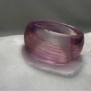 Elegant Purple clear Bangle